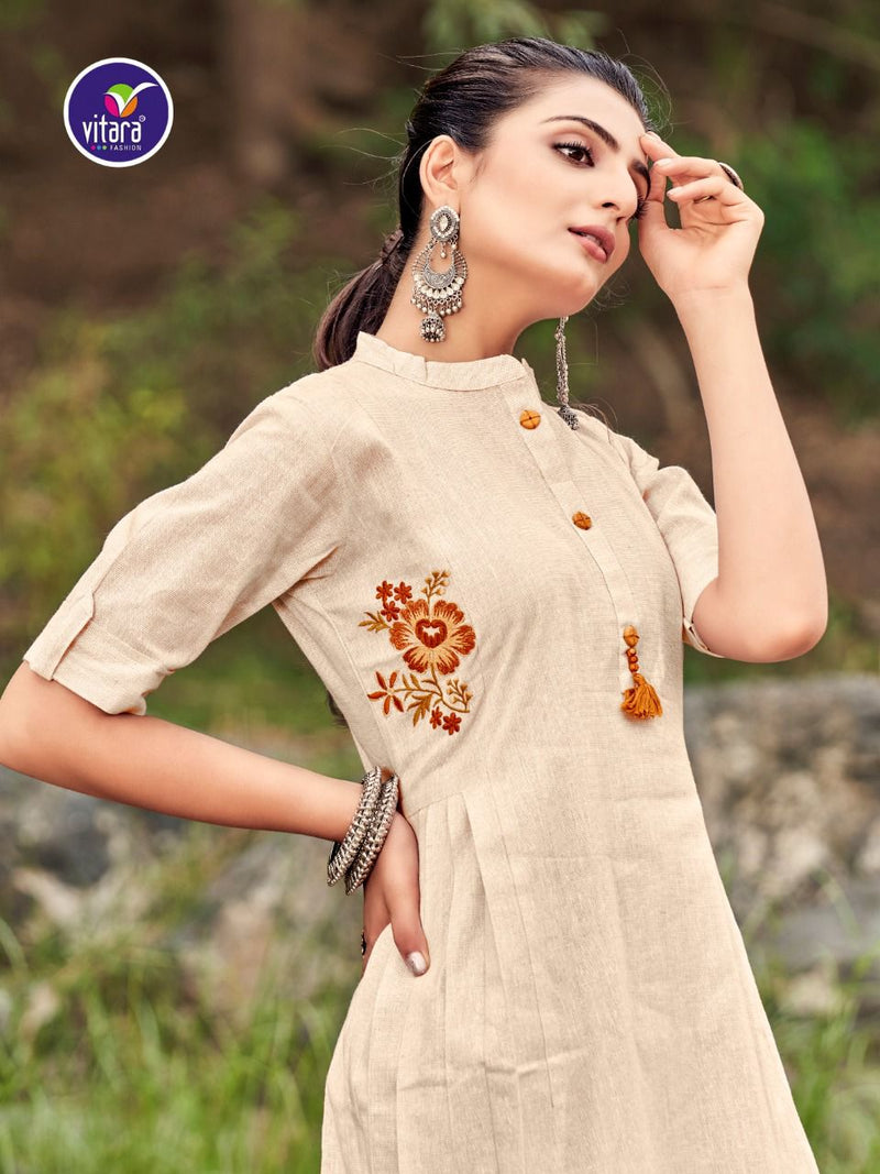 Stylish Khadi Cotton Kurti – Ruchika Creations